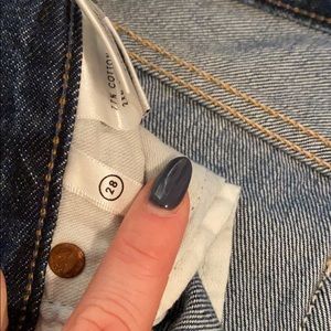 GRLFRND mom jeans size 28